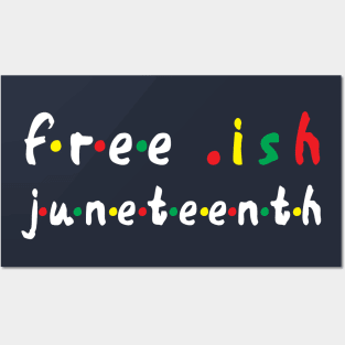free ish juneteenth - juneteenth flag 2020 1865 Juneteenth Day Flag Black Freedom Celebration Gift Posters and Art